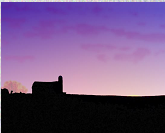 Barn at Sunrise